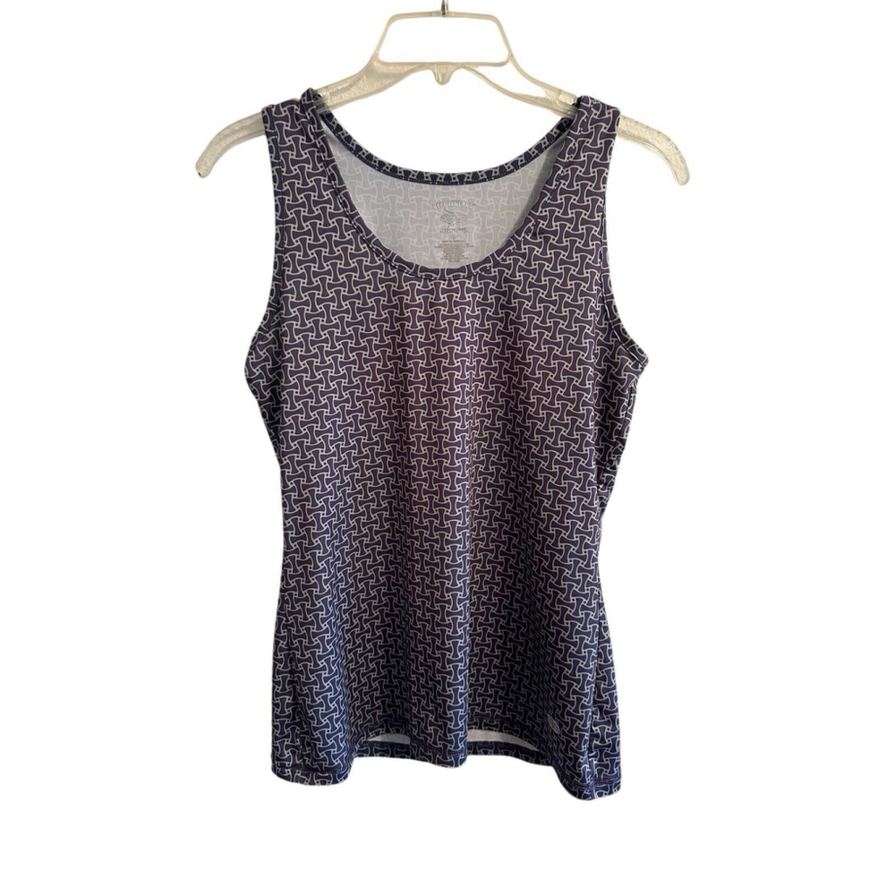 Reel Legends Performance Keep-It-Cool Stretch Tank Top Womens Small Purple